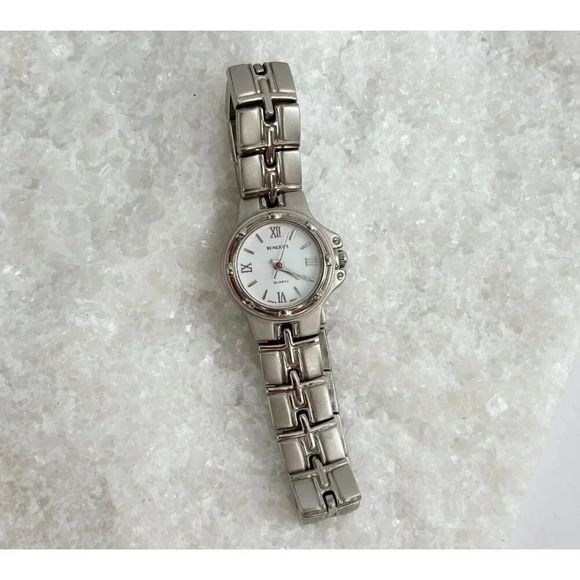 Silver Toned Rumours Brand Chain Link Unisex  Analog Watch - WORKS - 41191 - Picture 4 of 8